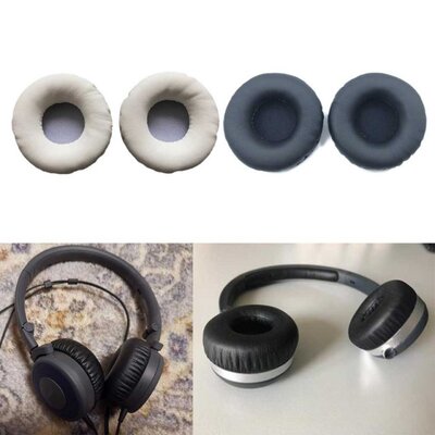1 Pair Ear Pads Cushion Cover Ergonomic Design Compatible wi