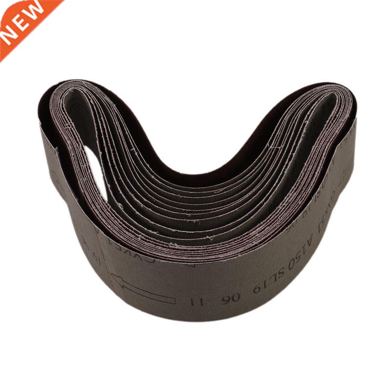 10Pcs Sanding Belts For Grinding Polishing Mixed 60/ 120/ 15