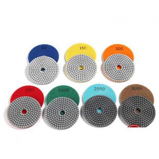 Diamond Granite 80mm Pads Discs Polishing 100mm Wet