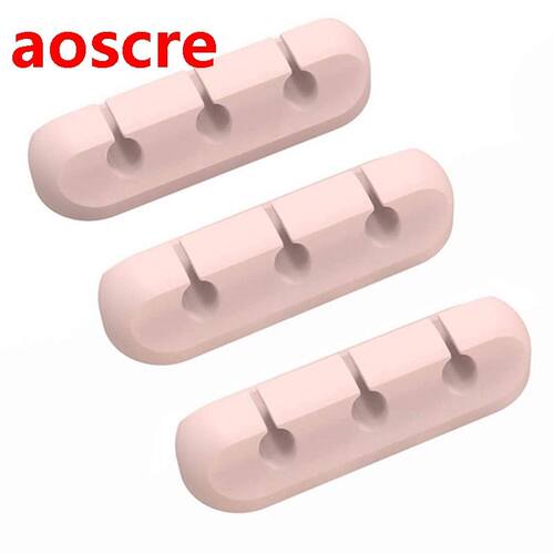 Cable Clamp, Wire Organizer, Pink Clamp,  Pieces, Suitable