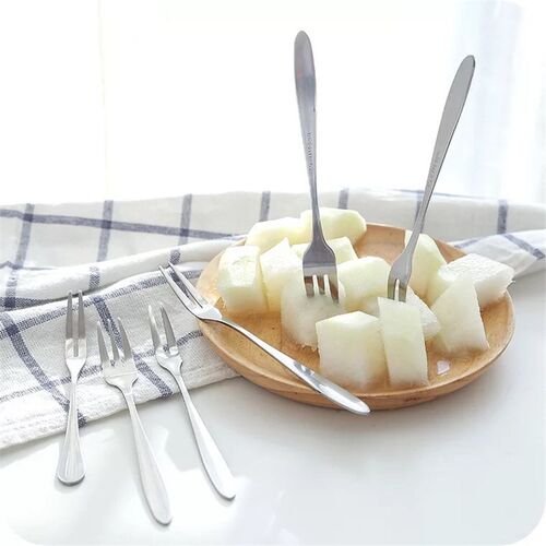 High Quality Stainless Steel Fruit Fork Dessert Cake Fork Ca