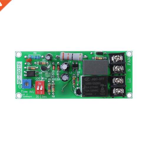 AC100V-220V Adjustable Timer Control Relay Module Turn Off D