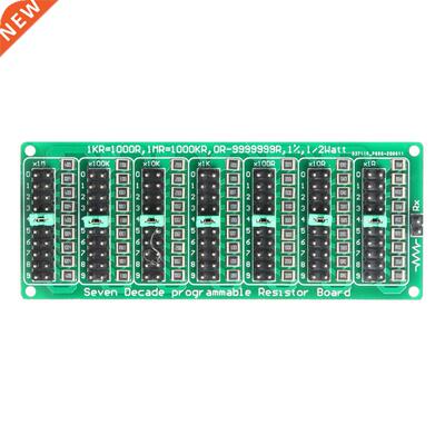 Programmable Resistor Board 7 Decade Resistor Board 1R-99999