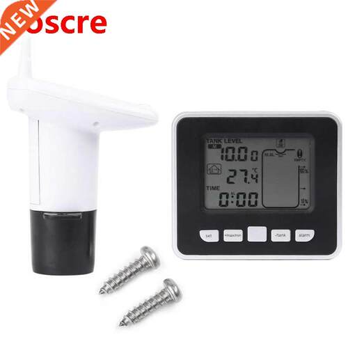 433MHZ Ultrasonc Water Tank Lqud Depth Level Meter Sensor