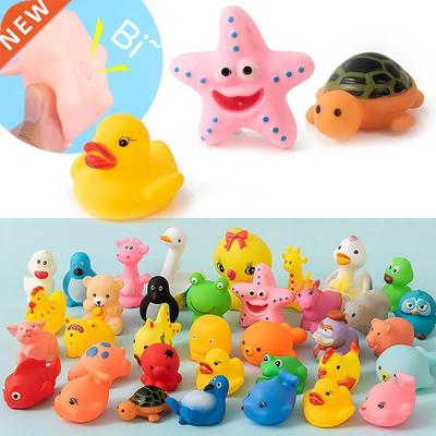 1/10 Pcs/set Baby Cute Animals Bath Toy Swimming Water Toys