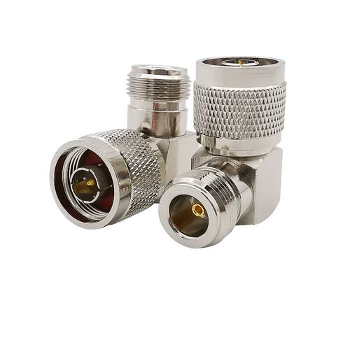 1Pcs N Type N Male Plug to N Female Jack Right Angle 90 Degr