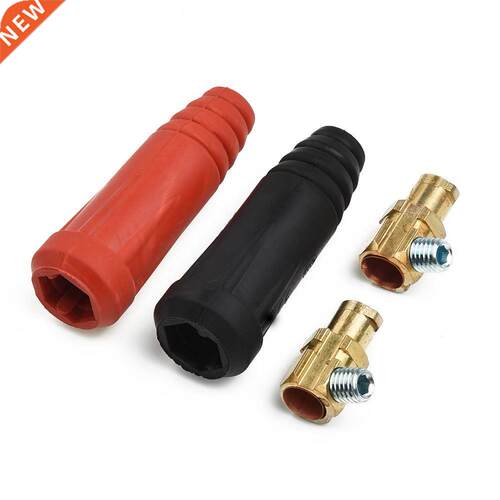 2pcs TIG Welding Cable Panel Male Connector Plug DKJ10-25 20
