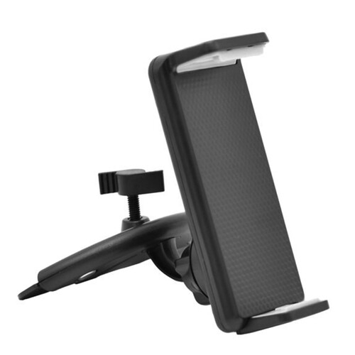 360 Rotation Car CD Slot Mount Holder Stand For 4-11 inch Sm