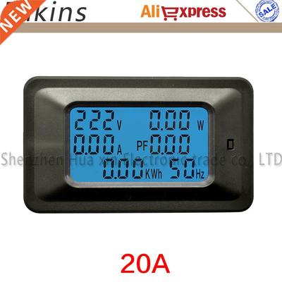 6 IN 1 Multimeter Digital Backlight Ammeter Voltmeter Monito