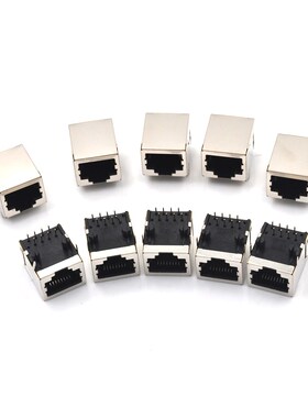 RJ45 Network Ethernet 8P 8C Female Socket Connectors 8Pin PC