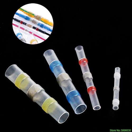40Pcs 4 Sizes Solder Sleeve Heat Shrink Tube Wire Terminal C