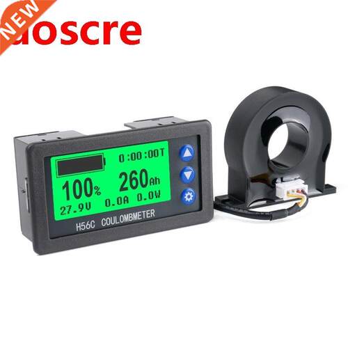 H56CH LCD Holcoulomb meter display for voltage, current and