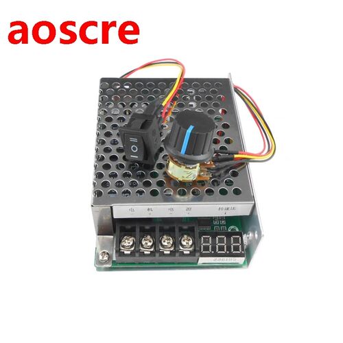 DC motor governor 60A motor drive module reverse switch digi