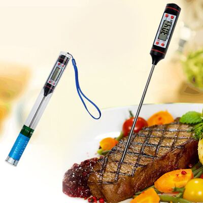 Kitchen Digital Thermometer,Meat Cake Candy Fry Food BBQ Din