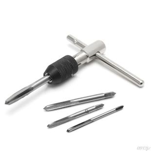 5pcs T Type Machine Hand Screw Thre Taps Reamer M3/M4/M5/M