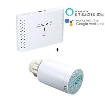 UK/EU WiFi Smart Thermostatic Radiator Valve Temperature
