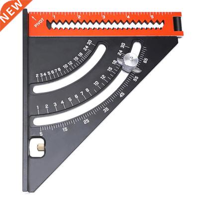 Goniometer Triangle Square Ruler with Base, Magnet Woodworki