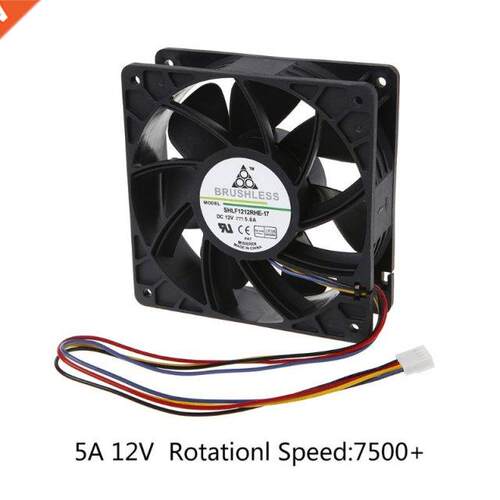 Cooling Fn 12038 12V 5 Dul Bll Bering Brushless 4Pin Co