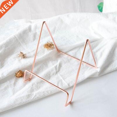1Pc Creative Geometric Storage Rack Simple Wrought Iron Orga