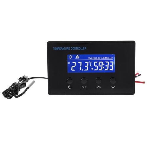 LCD Digital Sauna Thermostat 220V 10A NTC Sensor Temperature