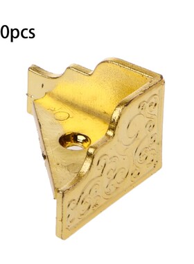 20PCS Gold Jewelry Box Wood Case Decorative Feet Leg Corner