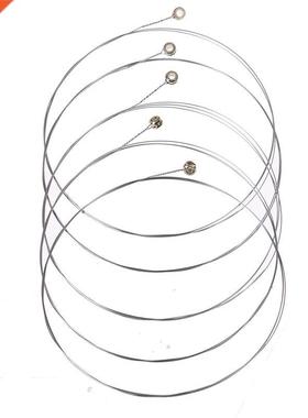 5Pcs Acoustic Guitar Strings Rainbow Colorful Guitar Strings