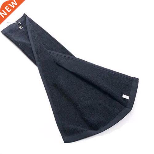 1PC 100% Cotton Golf Towel Size 40X60cm with Metal Hook Wash