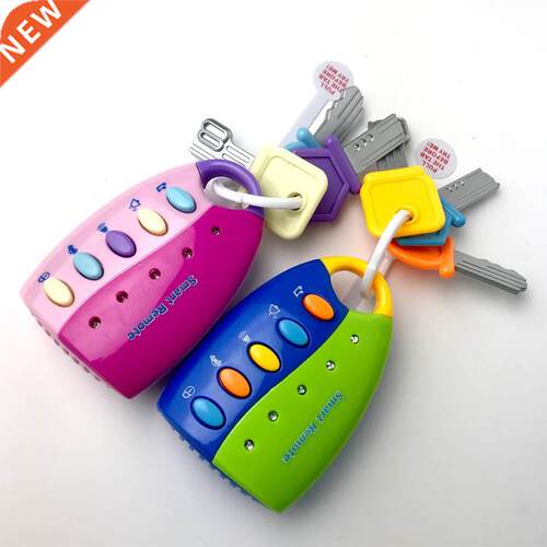 Baby Toy Musi Car Key Vo Smart Remote Car Voices Prete