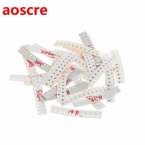300pcs 30 Value 0603 SMD Resistor 1ohm-1M Resistance Kit 5%
