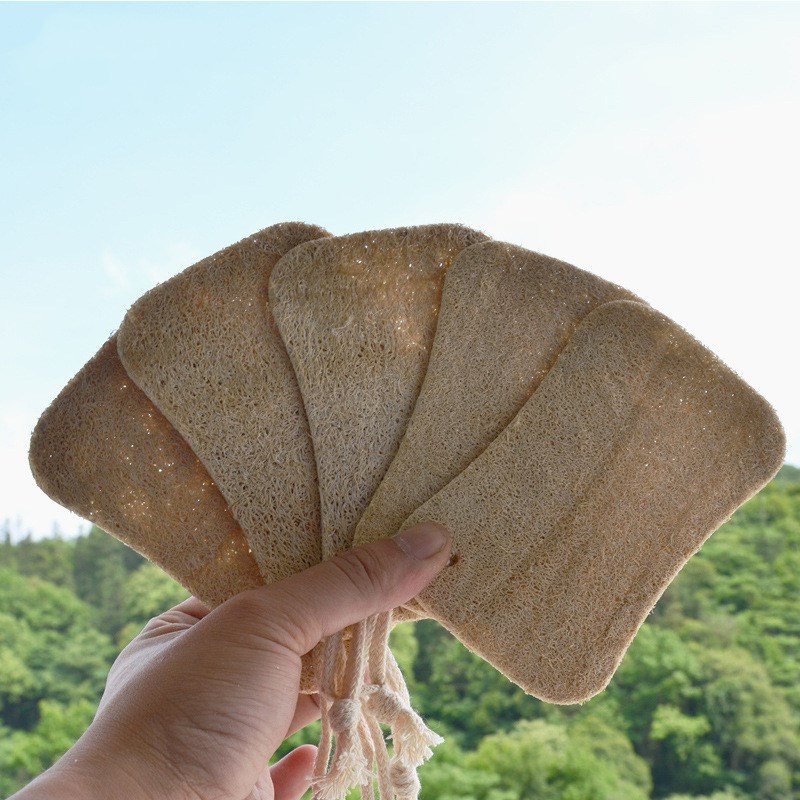 1/5/10pcs Natural Loofah Bathing and Rubbing Bathing Towel L