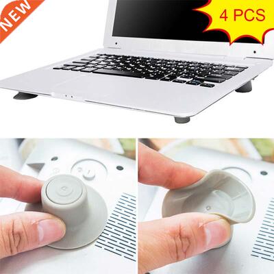 4 Pcs Laptop Stand Heat Reduction Pad Cooling Cool Feet Hold