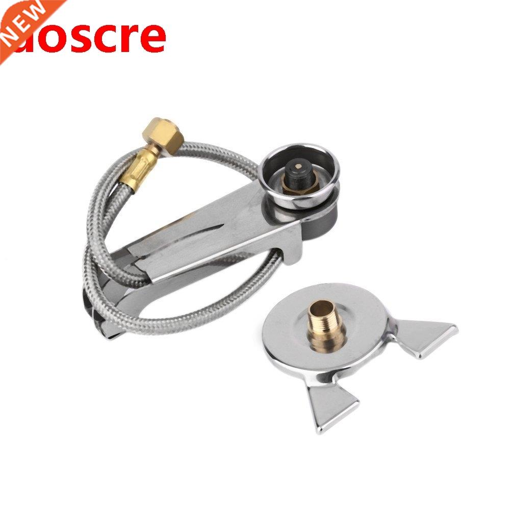 Picnic Camping Stove Split Converter Connector Gas Tank Adap