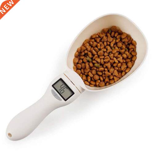 LCD Digital Pet Measuring Bowl Weighing Spoon Baking Scale D