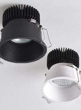 Dimmable Narrow Border Embedded Anti-Glare COB Ceiling Reces