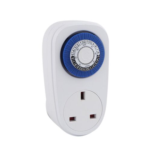 24 Hours Plug-in Timer Switch Mechanical Timing Socket Time