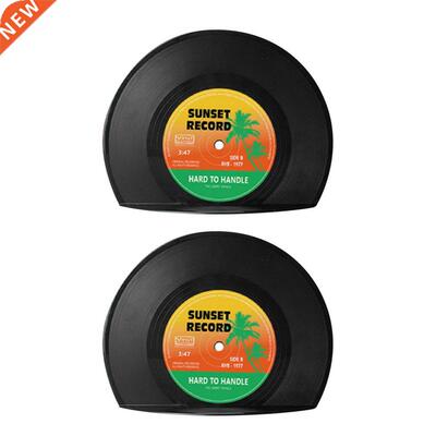 1 Pair Record Bookend Plastic Unique design easy to use and
