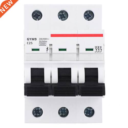 GYM9 16/25/32A 3P MCB Miniature Circuit Breaker Air Switch C