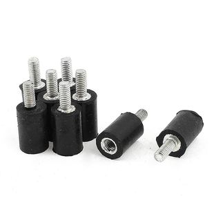 8Pcs M4 Air Compressor Vibration Mount Isolator 10mm x 15mm