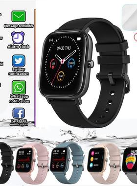 P8 Smart Watch Men 1.4 inch Full Touch Smartwatch Fitness Tr