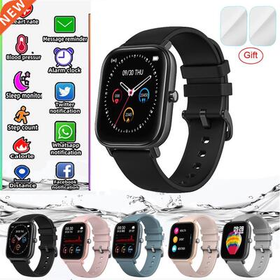 P8 Smart Watch Men 1.4 inch Full Touch Smartwatch Fitness Tr