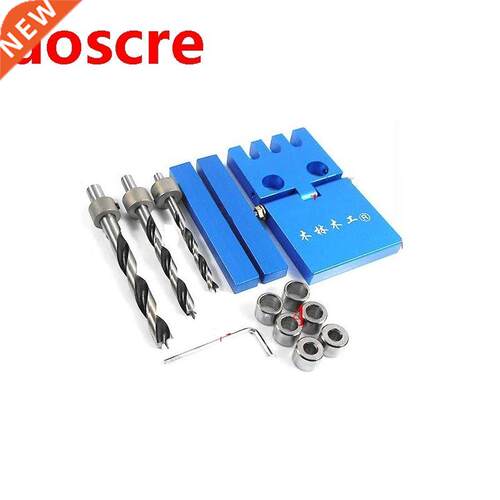 Folding Round Doweling Jig 2 In 1 Drill Guide Locator Hole P