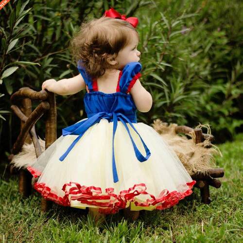 Princess Baby Costume Newborn Baby Girl First Birthday Dress