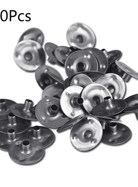 100 Pcs Durable Waxed Candles Making Metal Wick Sustainers C