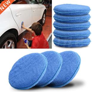 Microfiber Foam Sponge Car Waxing Polish Applicator Detail C