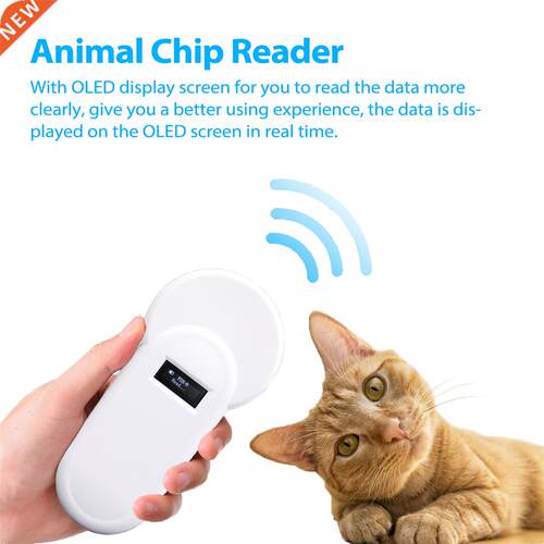 H01-T 134.2KHz Handheld Animal Chip Reader 134.2KHz Animal T