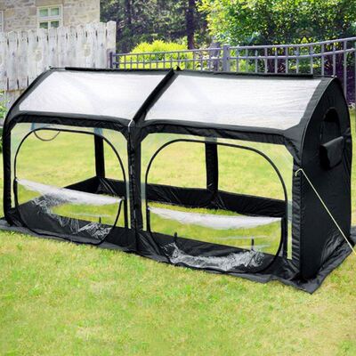 8.2*4.1*4.26ft Greenhouse Pop Up Grow House Indoor Outdoor B