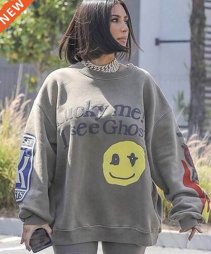 Foam 3d Kanye West Lucky Me i See Ghosts Hoodie Men Women Co