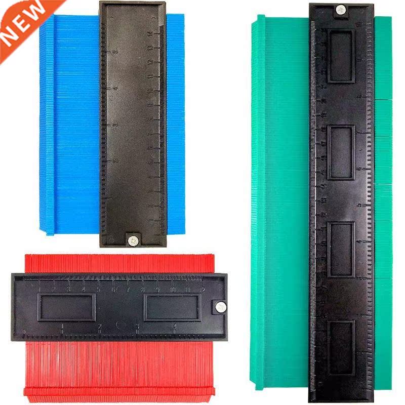 3 Pcs Plastc Contour Gauge Duplcator 5 nch 6 nch 10 nch