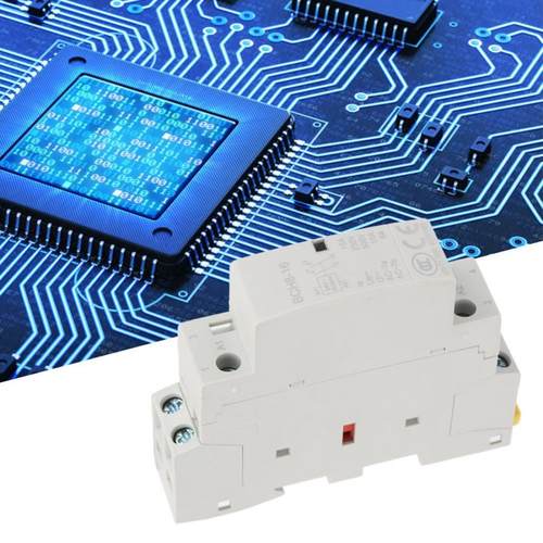 2P 16A 24V 2NO 50/60HZ Din Rail Household AC Contactor High
