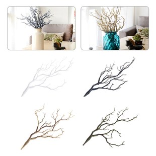 Wedding Decoration Peacock Coral Branches Plastic Artificial